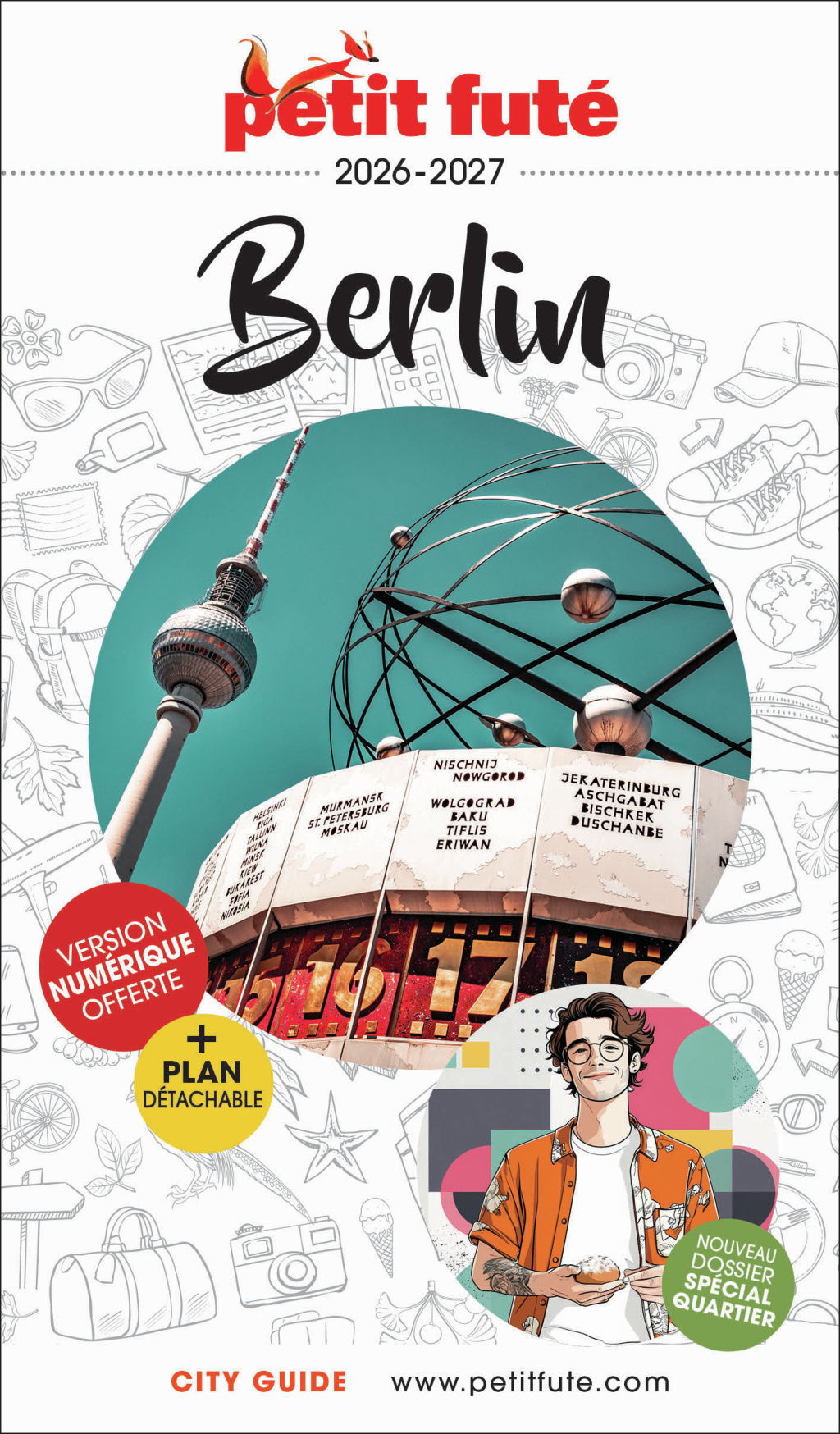Guide Berlin 2026/2027 Petit Futé -  Auzias d. / labourdette j. & alter, Dominique Auzias, Jean-Paul Labourdette - PETIT FUTE