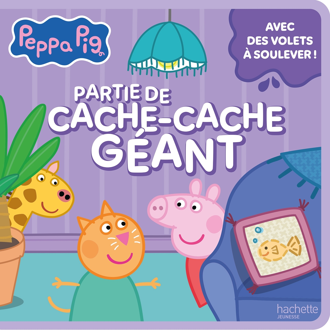 Peppa Pig - Partie de cache-cache géant -  Hasbro - HACHETTE JEUN.