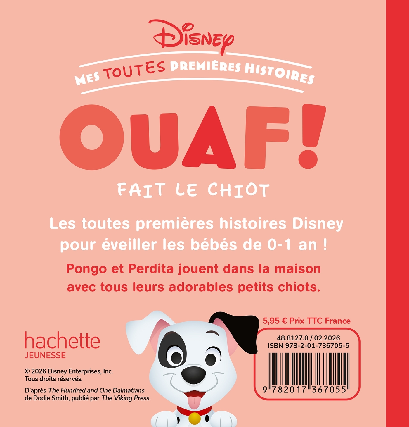 DISNEY BABY - Mes toutes Premières Histoires - Ouaf fait le chiot ! -  - DISNEY HACHETTE