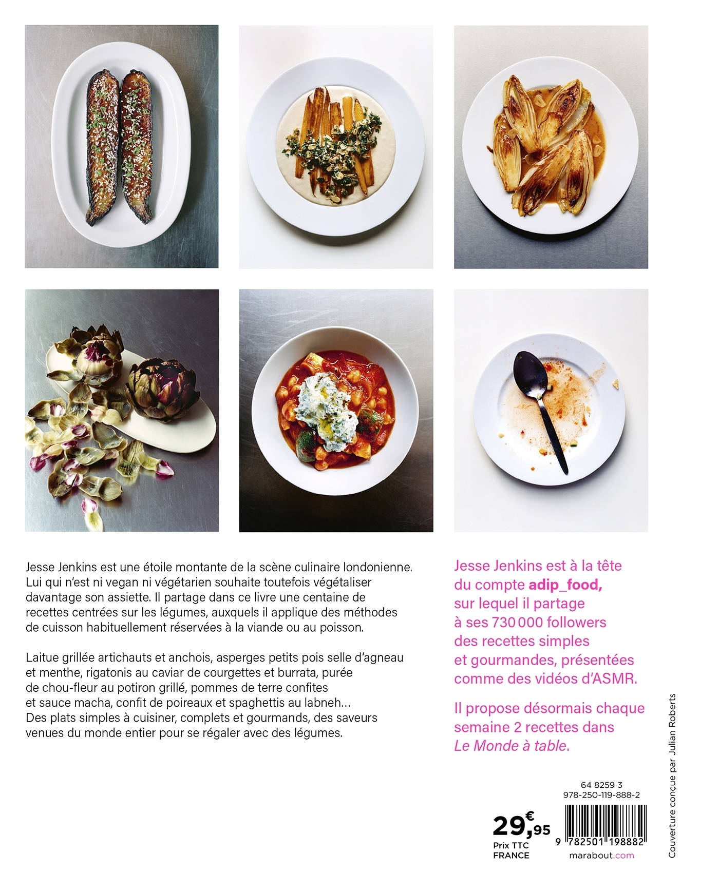 Cuisiner les légumes - Jesse Jenkins - MARABOUT