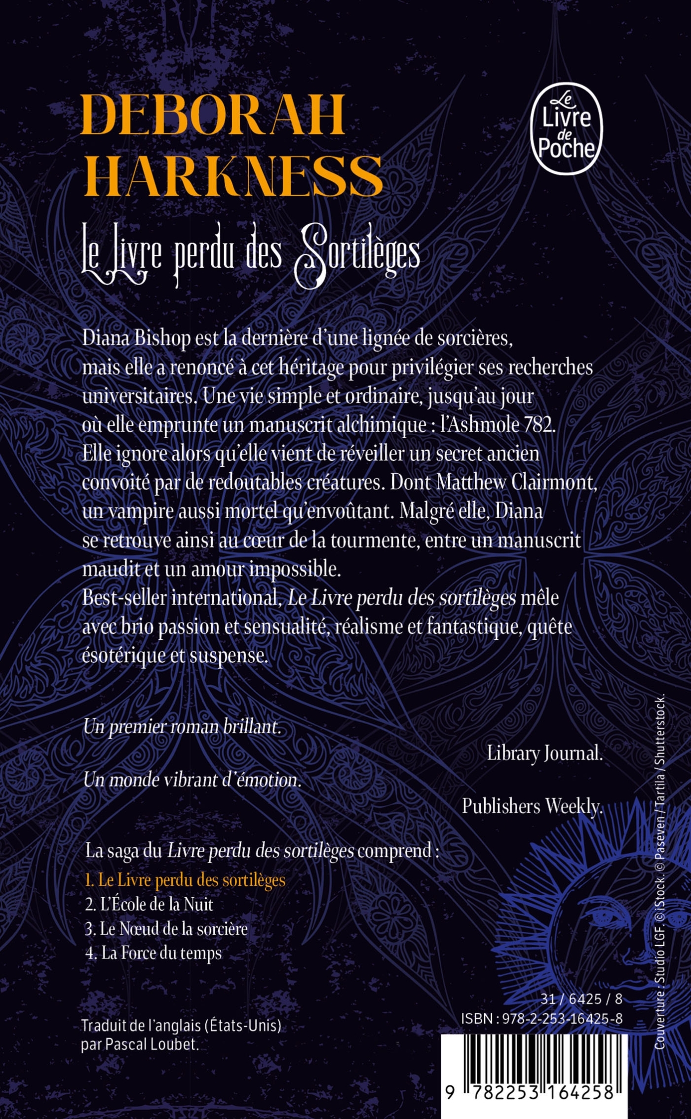 Le Livre perdu des sortilèges - Deborah Harkness - LGF