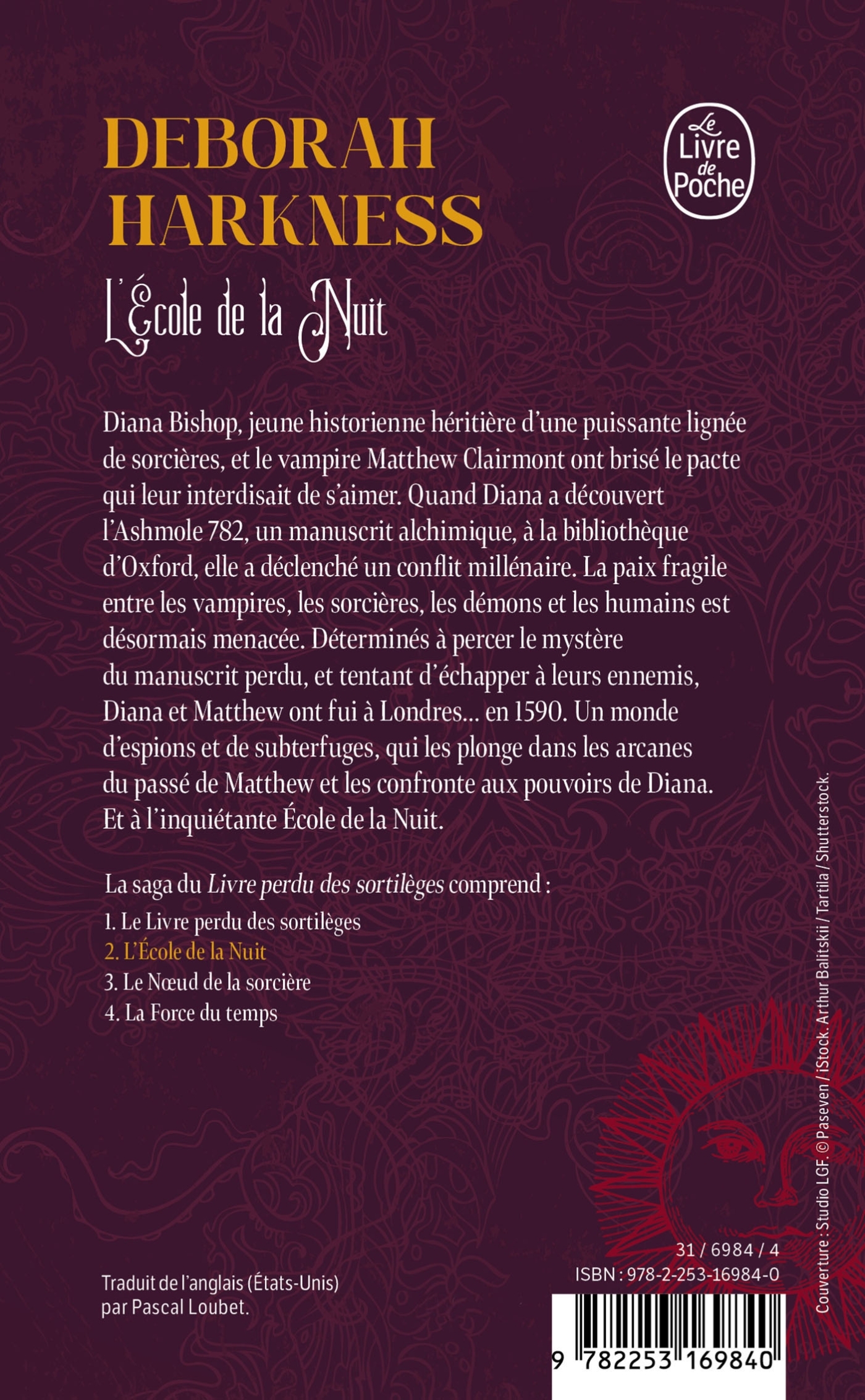 L'École de la nuit - Deborah Harkness - LGF