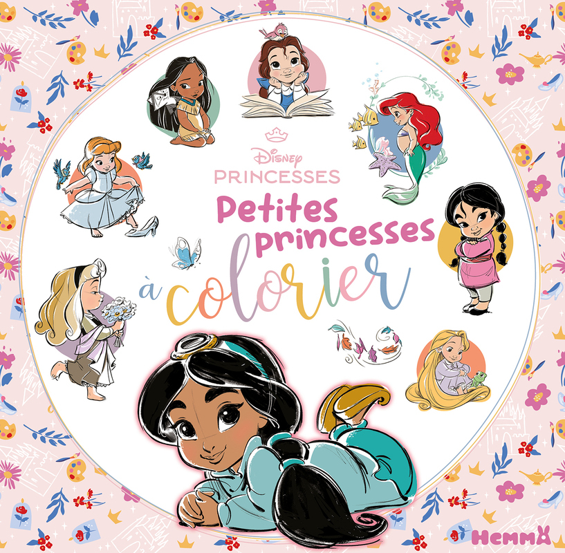 Disney Princesses - Petites princesses à colorier -  Collectif - HEMMA