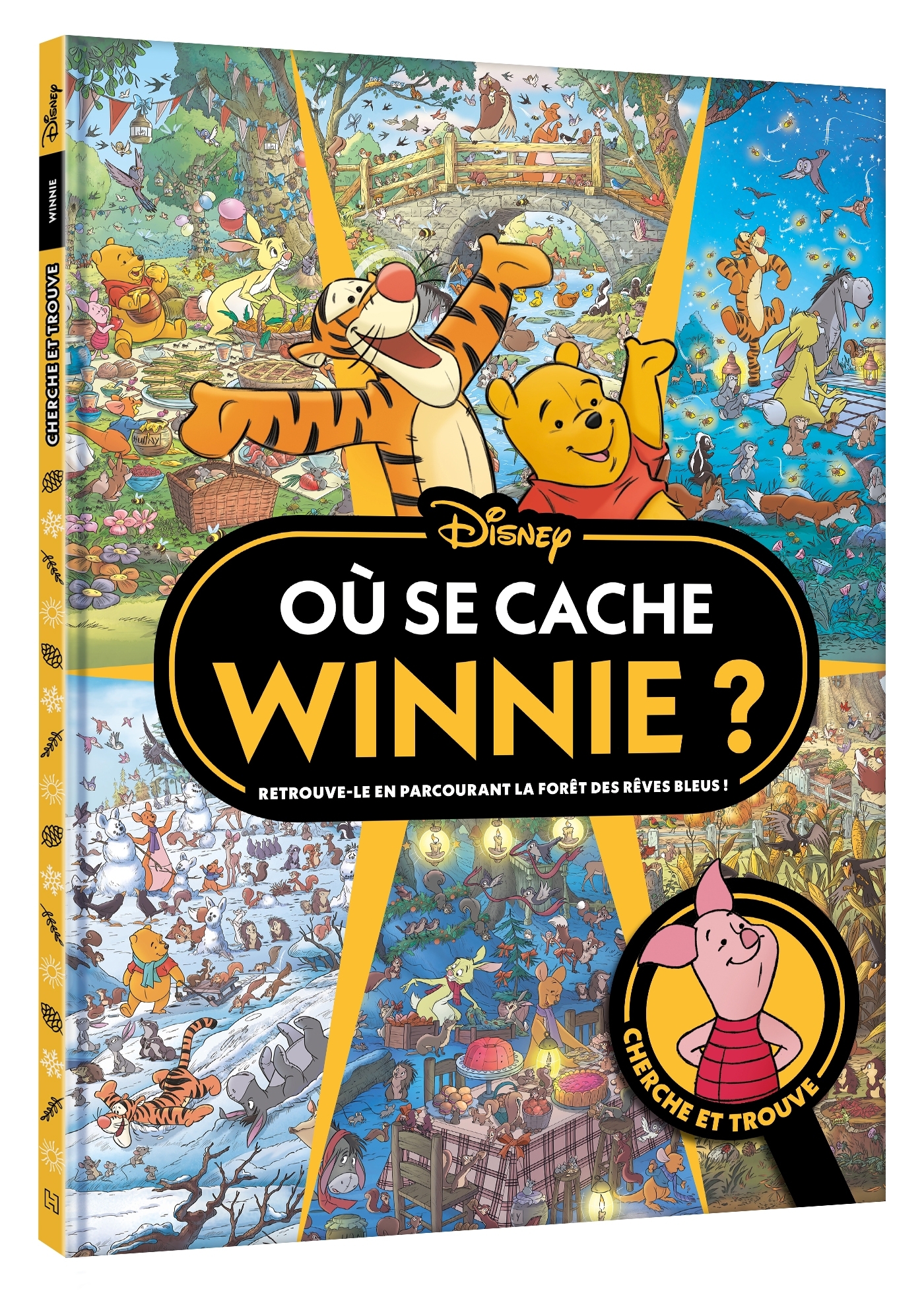 WINNIE L'OURSON - Où se cache Winnie ? Cherche et Trouve - Disney -  - DISNEY HACHETTE