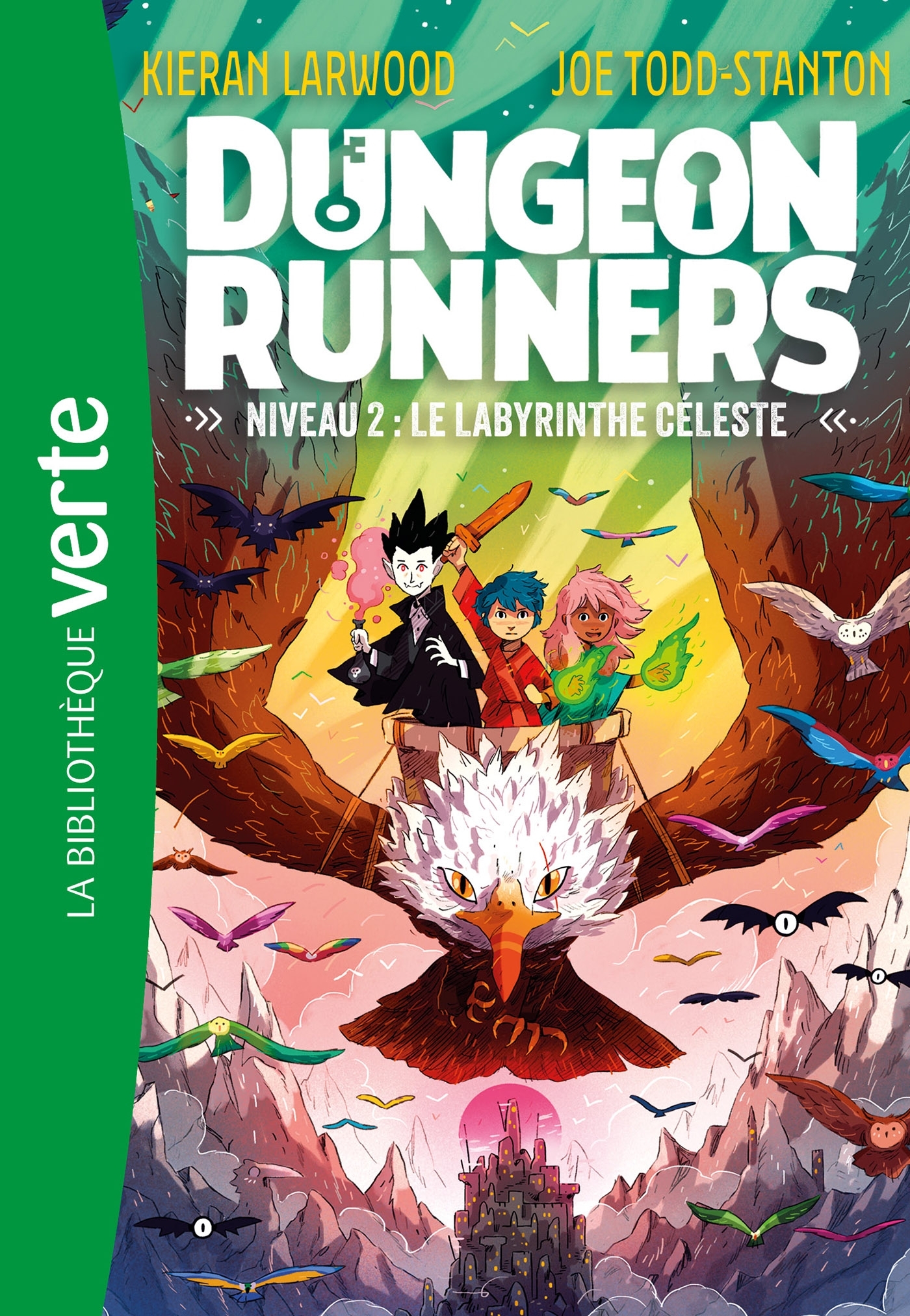 Dungeon Runners 02 - Niveau 2 : Le labyrinthe céleste - Kieran Larwood - HACHETTE JEUN.