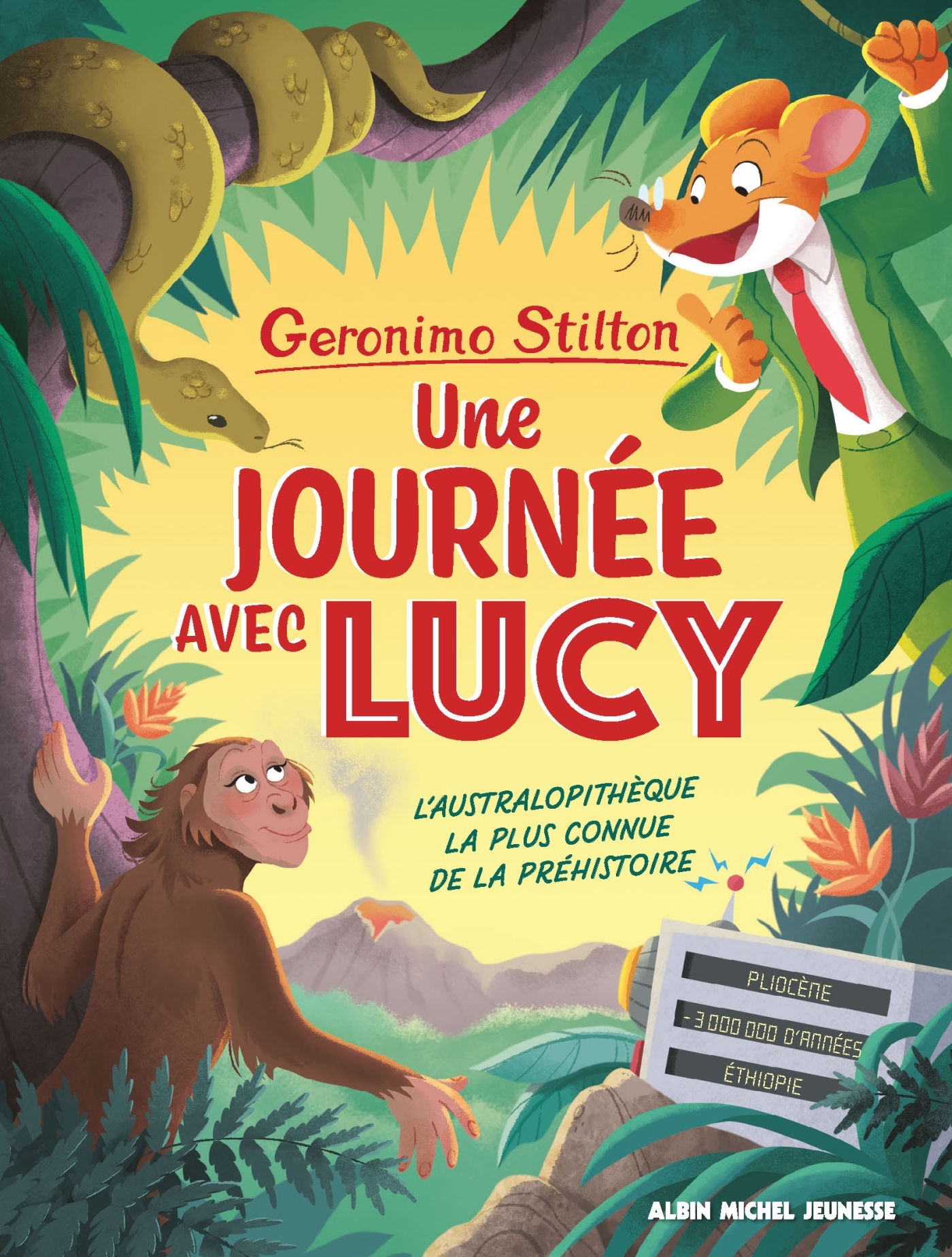 Geronimo Stilton (Hors série) Mon ancêtre Lucy - Geronimo Stilton - ALBIN MICHEL