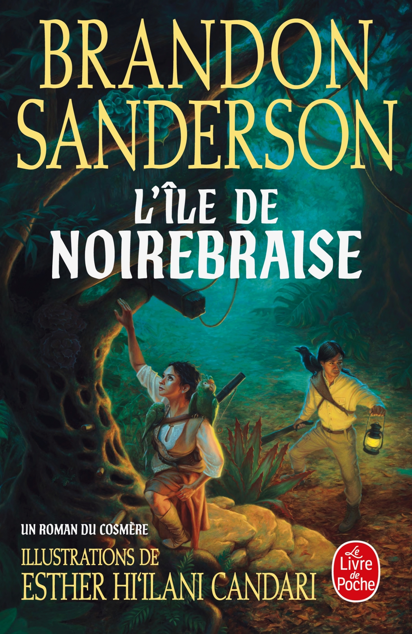 L'Île de Noirebraise - Brandon Sanderson - LGF