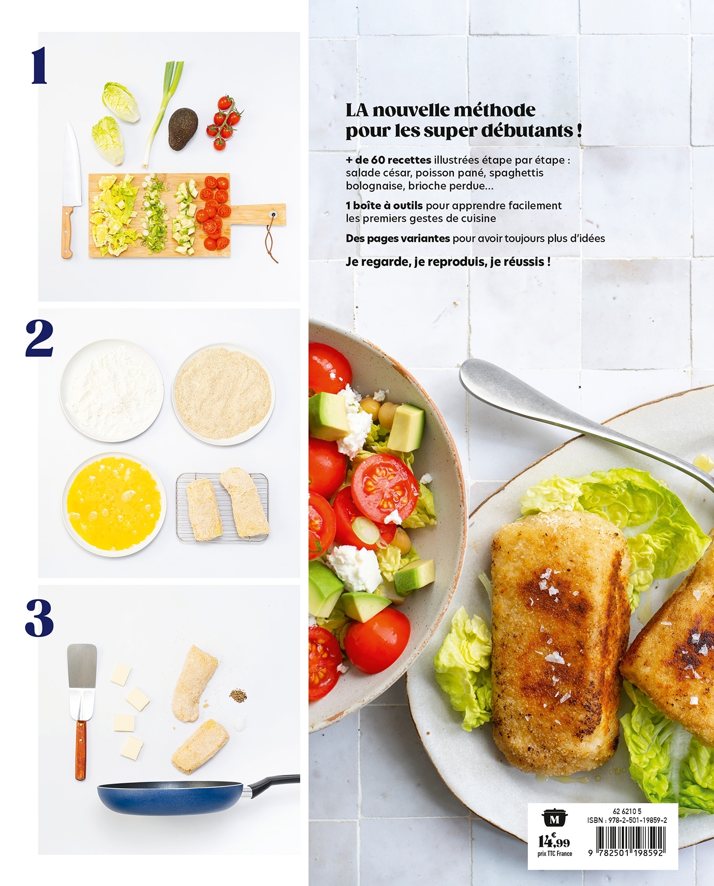 J'apprends à cuisiner - Les recettes express - Séverine Augé, Fabrice Besse - MARABOUT