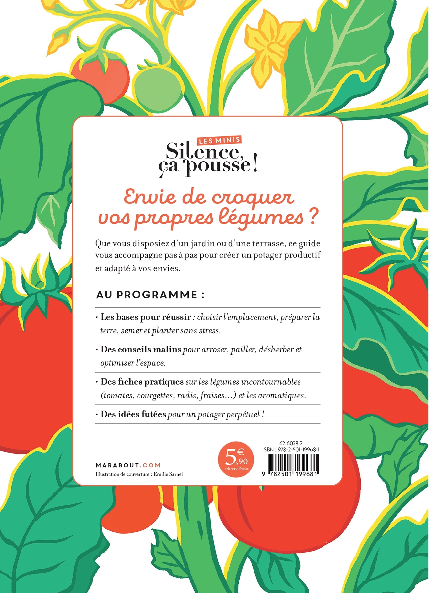 Les minis Silence ça pousse ! Je me lance au potager - Stéphane Marie - MARABOUT