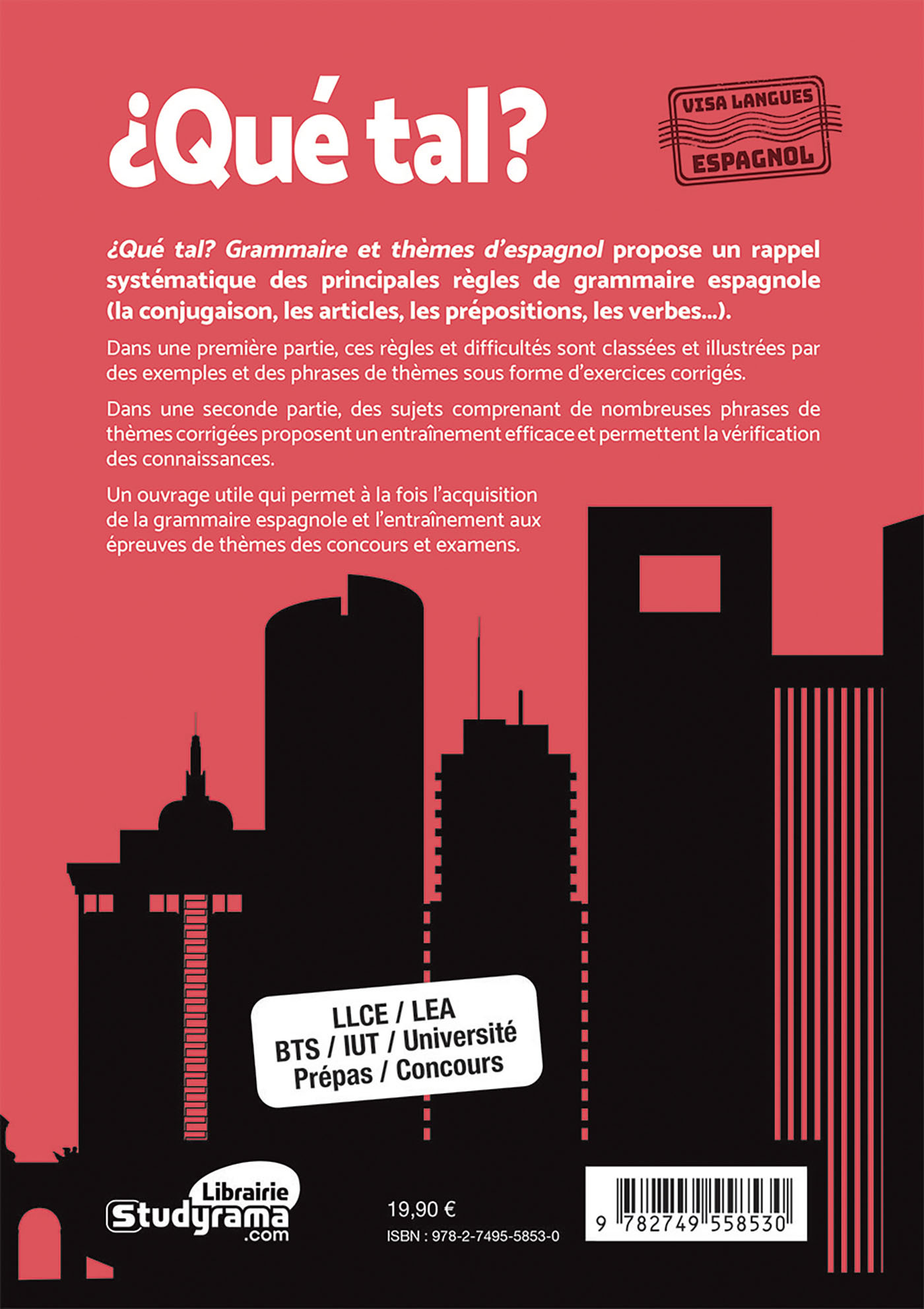 ¿Qué tal? Grammaire et thèmes d’espagnol - Isabelle Pons - BREAL