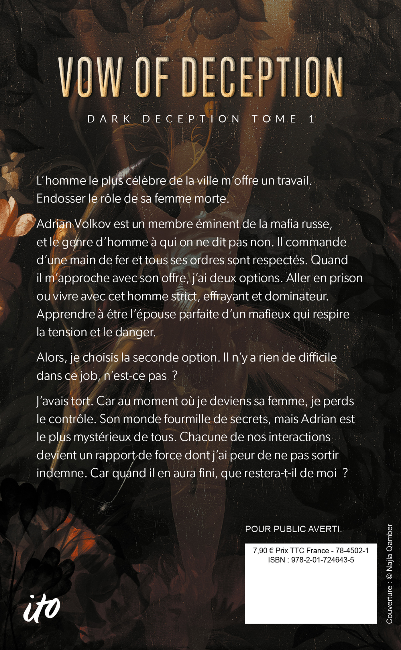 Vow of deception (Dark Deception #1) - Rina Kent - HACHETTE HLAB