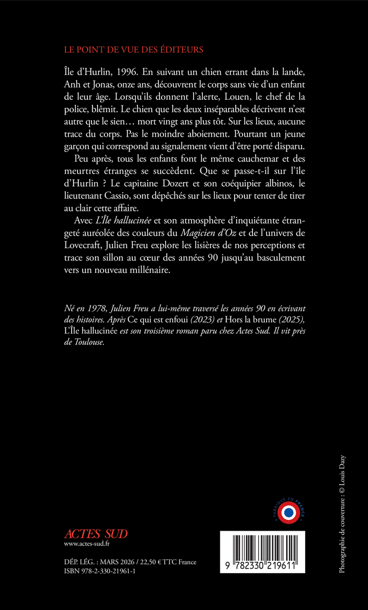 L'Île hallucinée - Julien Freu - ACTES SUD