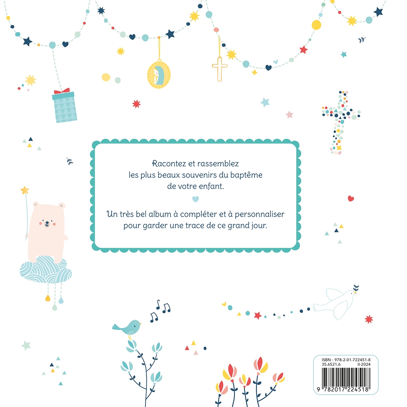 Le livre de mon baptême - Virginie Aladjidi, Caroline Pellissier - DEUX COQS D OR