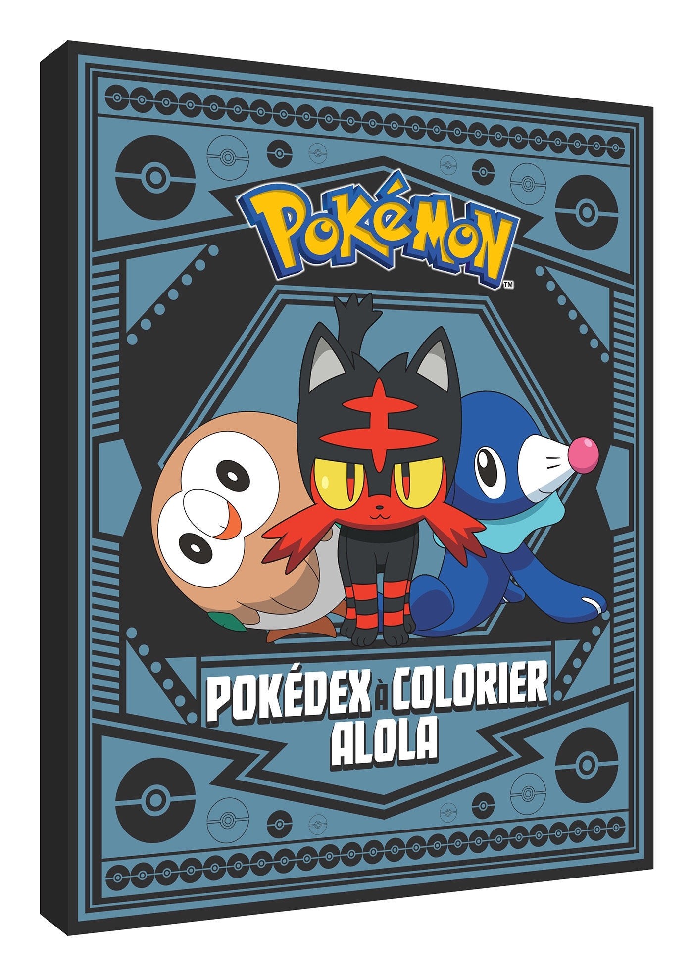 Pokémon - Pokedex à colorier Alola - ERICK ALEXANDERSON ROSAS,   - HACHETTE JEUN.