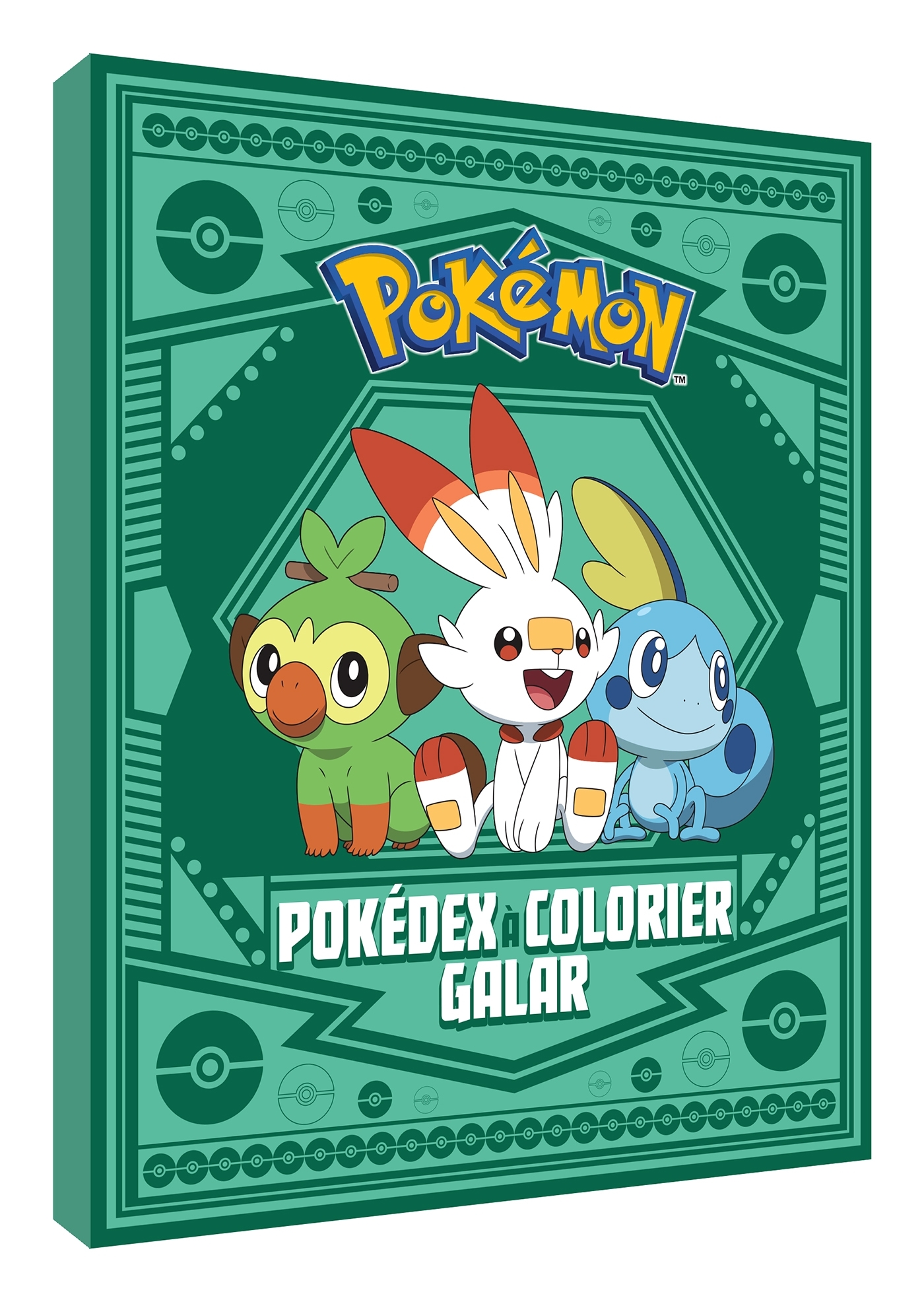 Pokémon - Pokedex à colorier Galar - ERICK ALEXANDERSON ROSAS,   - HACHETTE JEUN.