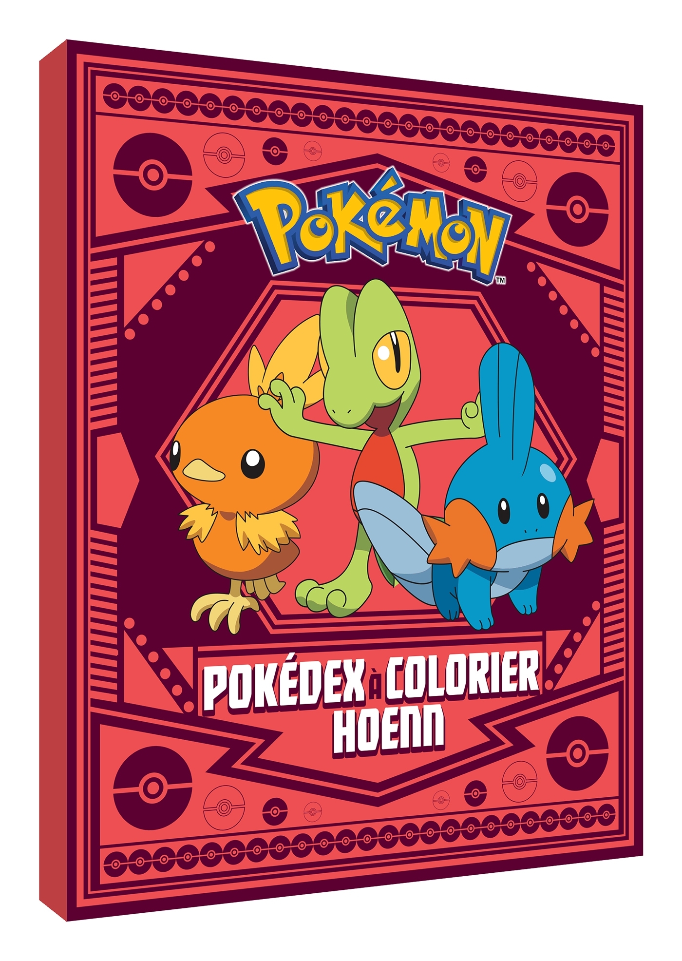 Pokémon - Pokedex à colorier Hoenn - ERICK ALEXANDERSON ROSAS,   - HACHETTE JEUN.