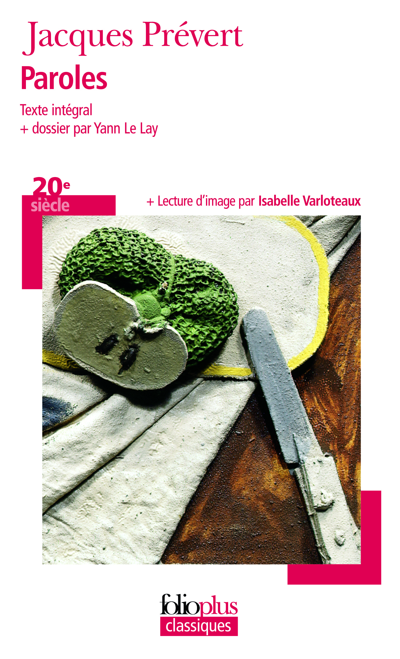 Paroles - Jacques Prévert - FOLIO