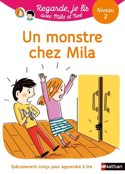 Un monstre chez Mila (niveau 2) - Eric Battut - NATHAN
