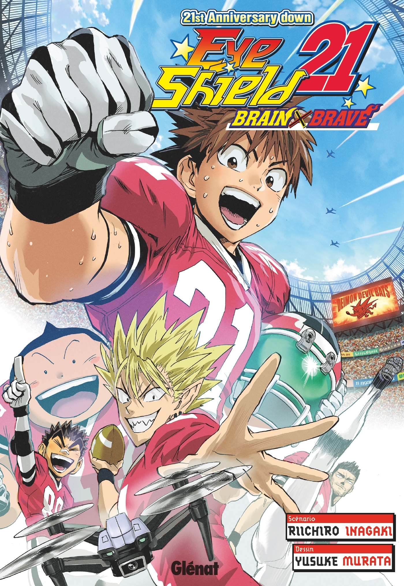 Eyeshield 21 - Brain Brave - Riichirô Inagaki - GLENAT