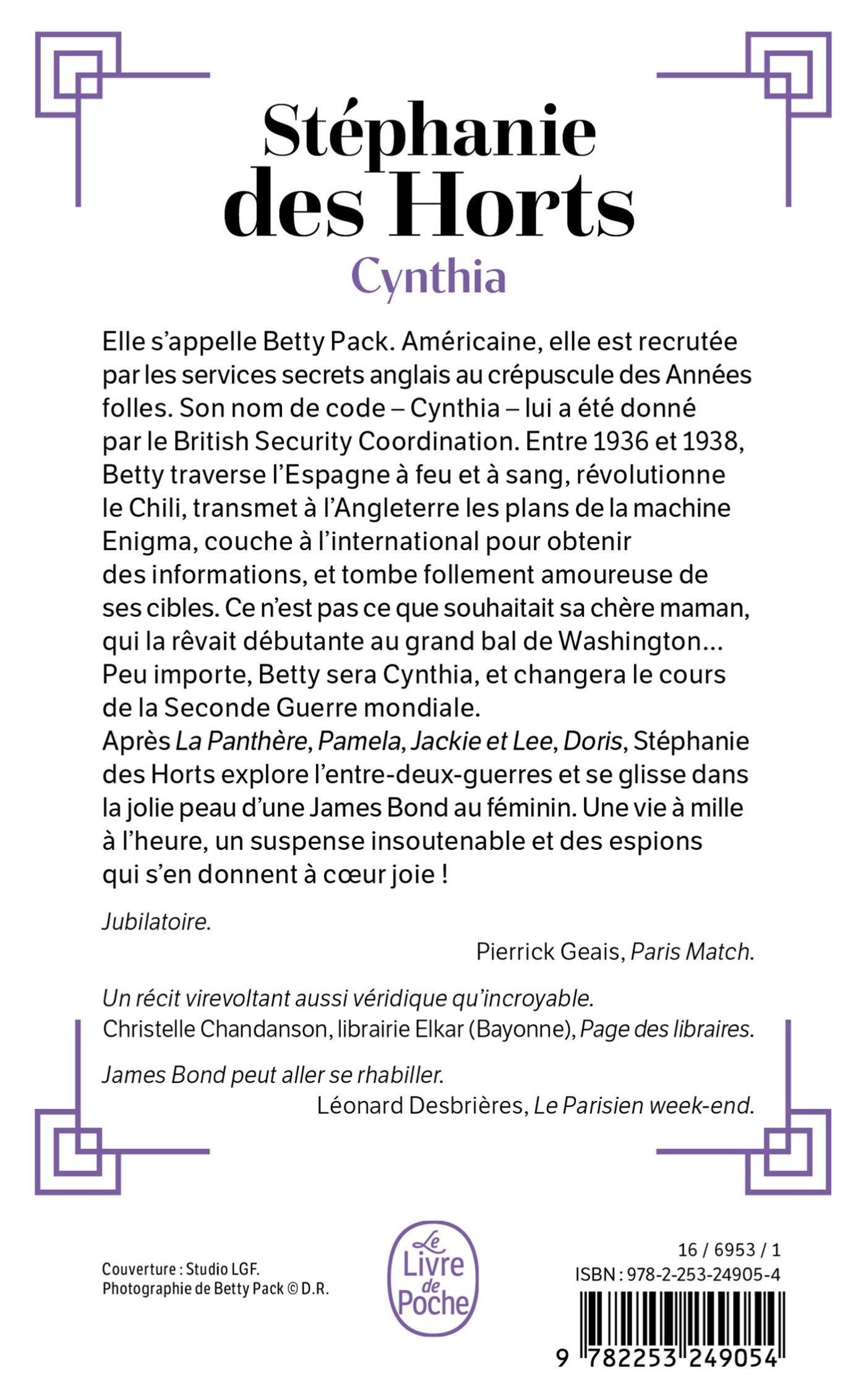 Cynthia - Stéphanie des Horts - LGF