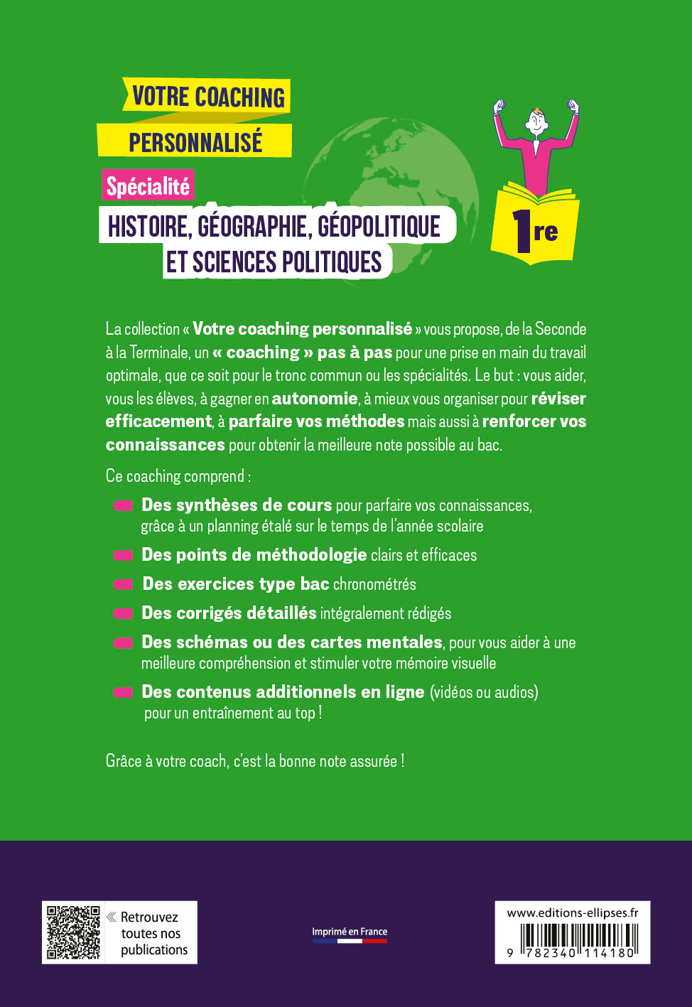 Première. Spécialité Histoire, Géographie, Géopolitique et Sciences politiques - Nicolas Smaghue - ELLIPSES