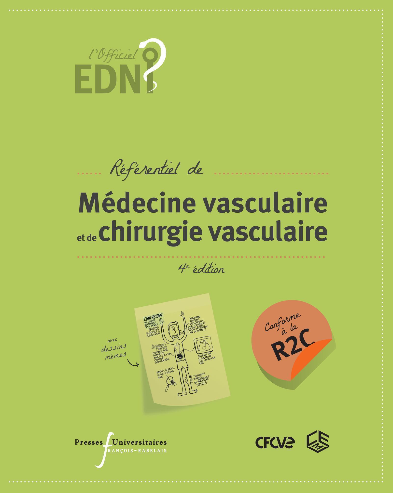 EDN référentiel de médecine vasculaire et de chirurgie vasculaire -  Collège des enseignants de médecine vasculaire,  Collège français de chirurgie vasculaire - RABELAIS
