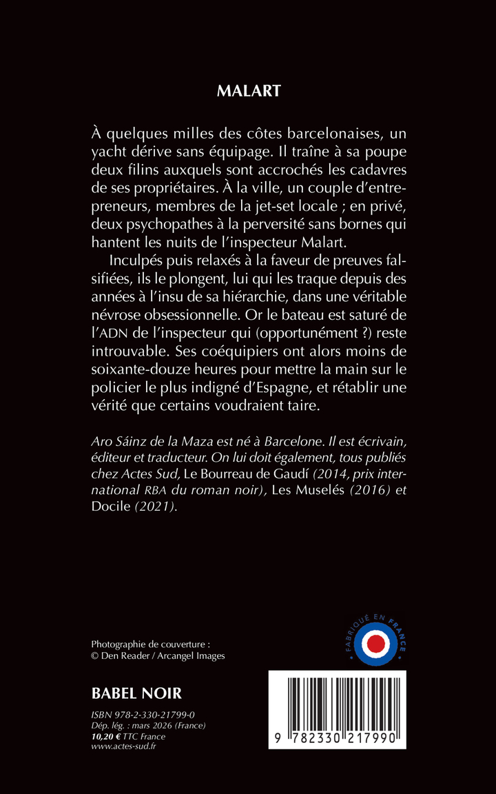 Malart - Aro Sáinz de la maza - ACTES SUD