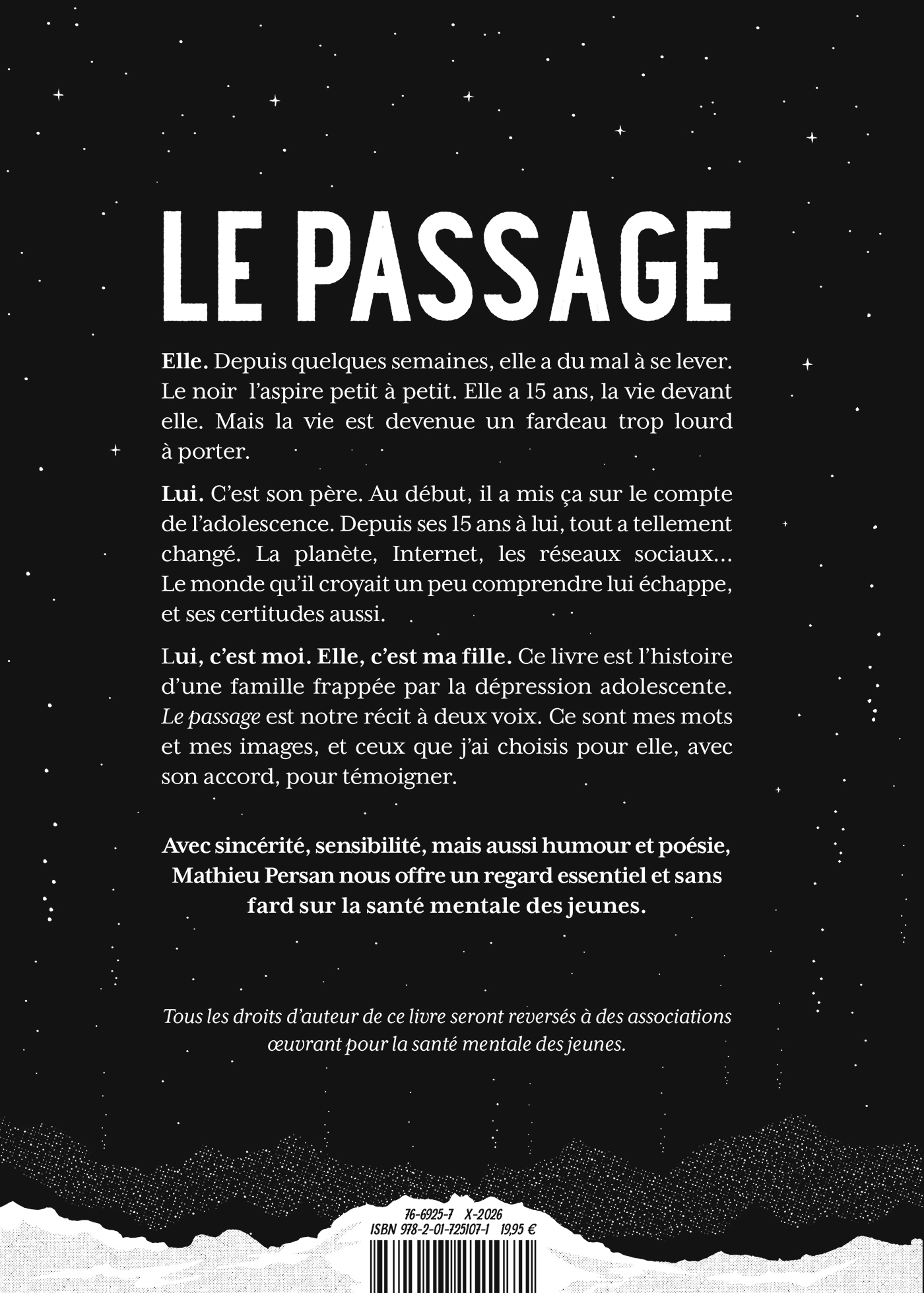 Le Passage - Mathieu PERSAN - HACHETTE PRAT