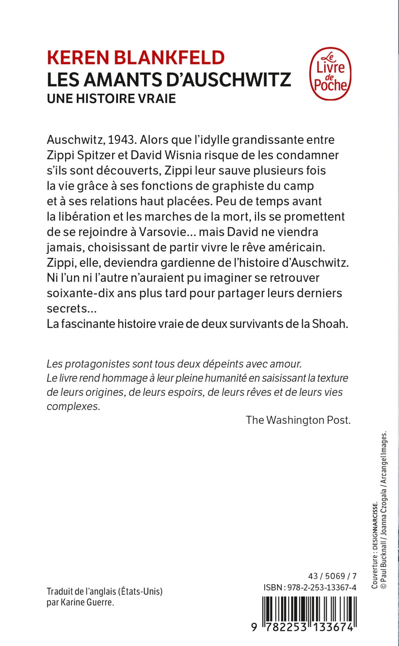 Les Amants d'Auschwitz - Keren Blankfeld - LGF