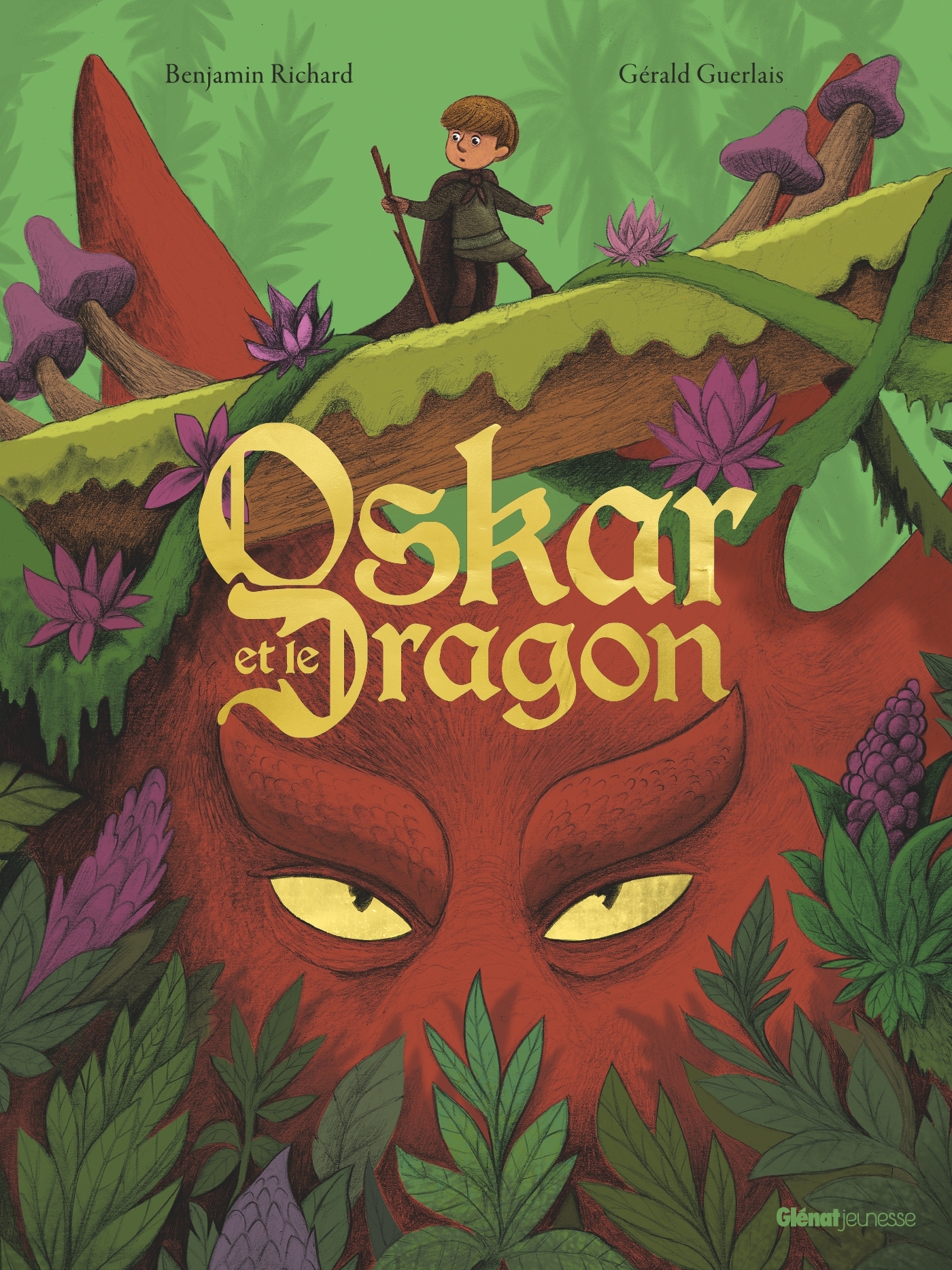 Oskar et le dragon - Benjamin Richard - GLENAT JEUNESSE