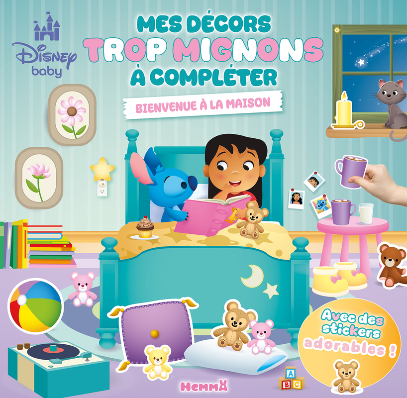 Disney Baby - Mes décors trop mignons à compléter - Bienvenue à la maison - Avec des stickers Adorables ! -  Collectif - HEMMA