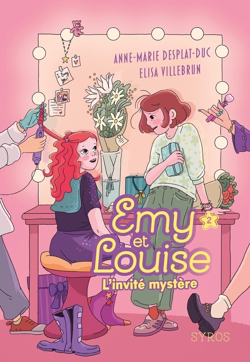 Emy et Louise - Tome 02 L'invité mystère - Anne-Marie Desplat, Elisa Villebrun - SYROS JEUNESSE