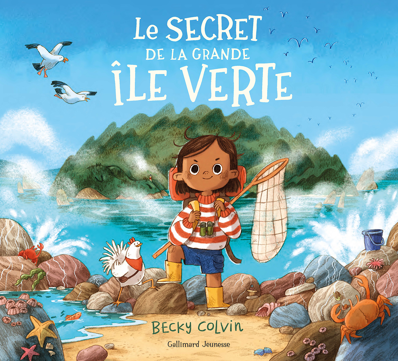 Le secret de la grande île verte - Becky Colvin - GALLIMARD JEUNE