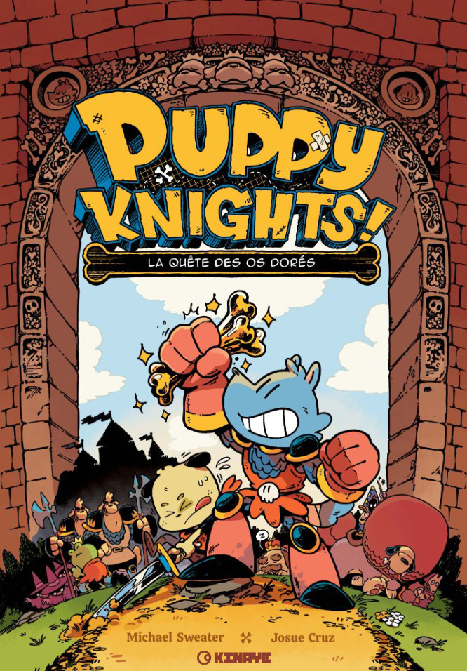 Puppy Knights - Tome 1 - La quête des os dorés -  - KINAYE