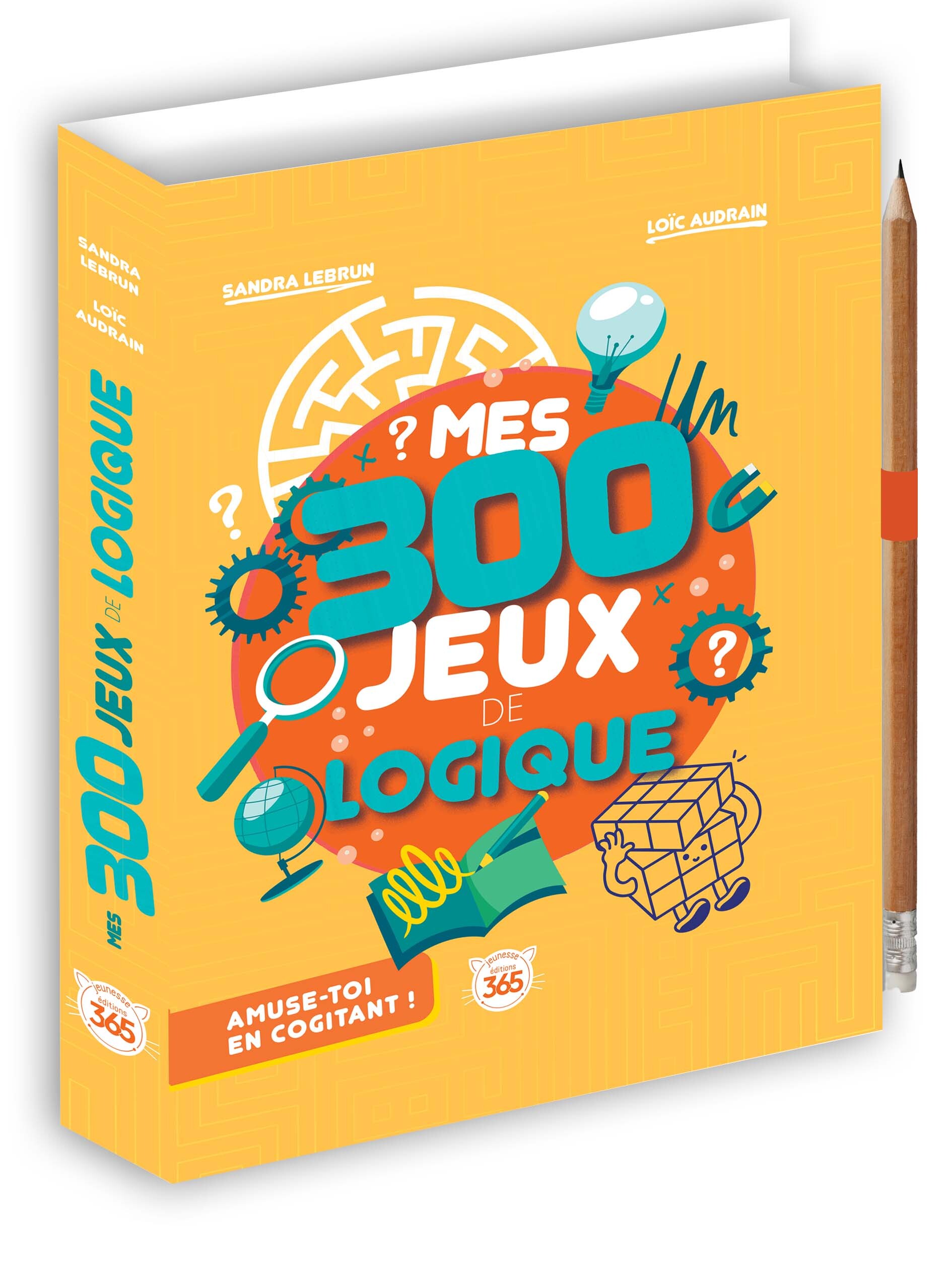 Mes 300 jeux de logique - Loïc Audrain, Sandra Lebrun - 365 PARIS