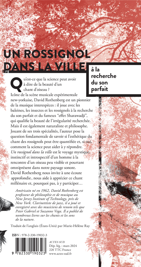 Un Rossignol dans la ville - David Rothenberg - ACTES SUD