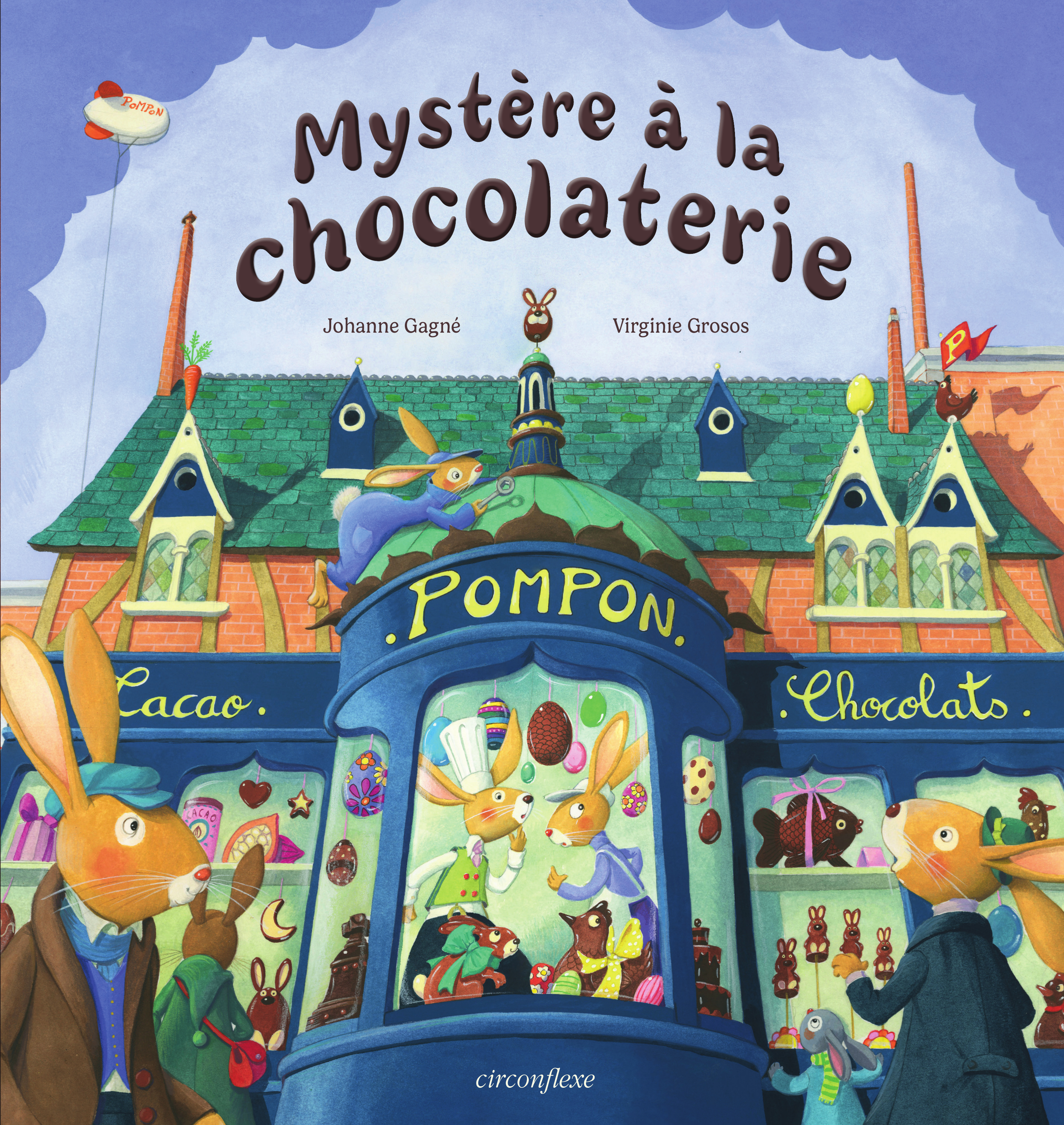 Mystère à la chocolaterie - Johanne Gagné - CIRCONFLEXE