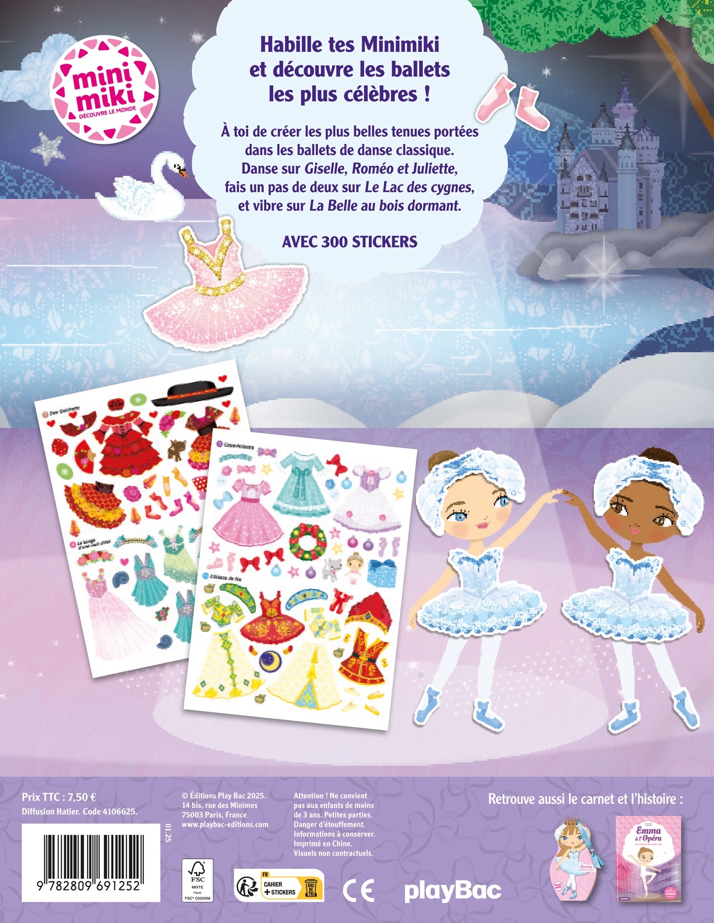 Minimiki - Stickers - Ballets autour du monde -  - PLAY BAC