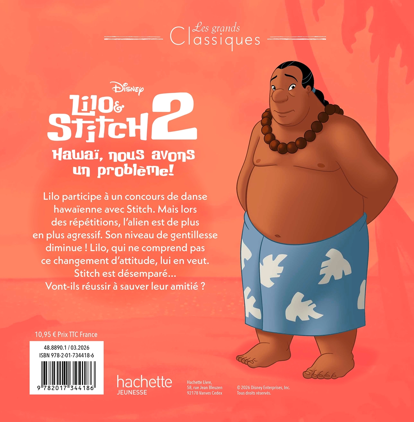 LILO ET STITCH 2 - Les Grands Classiques - Disney -  Disney - DISNEY HACHETTE