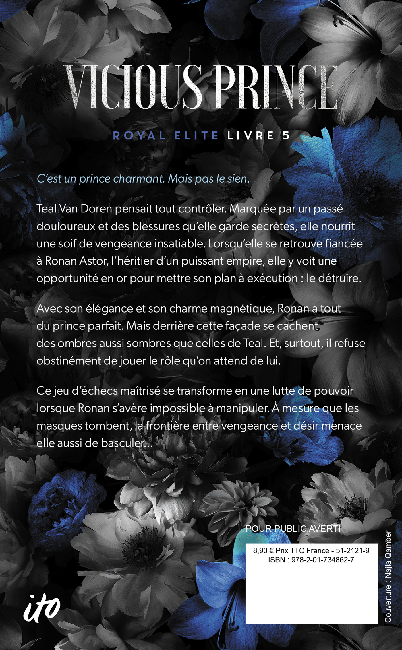 Vicious Prince, Royal Elite Tome 5 - Rina Kent - HACHETTE HLAB