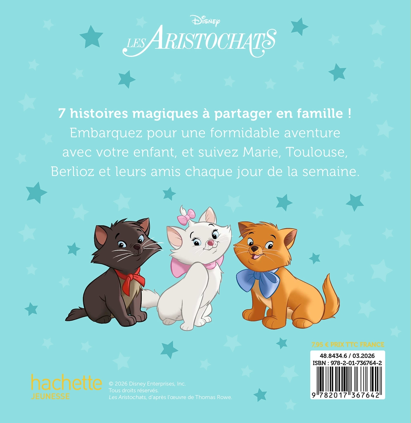 LES ARISTOCHATS - 7 Histoires pour la semaine - DISNEY -  Disney - DISNEY HACHETTE