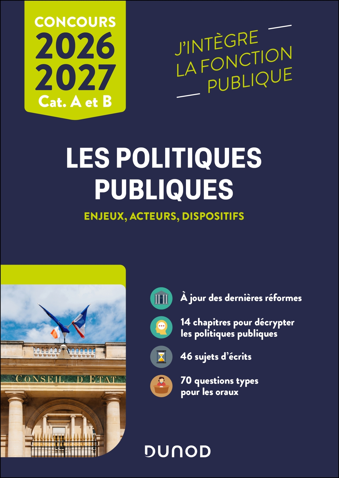 Les politiques publiques 2026-2027 - Patrick Horusitzky - DUNOD