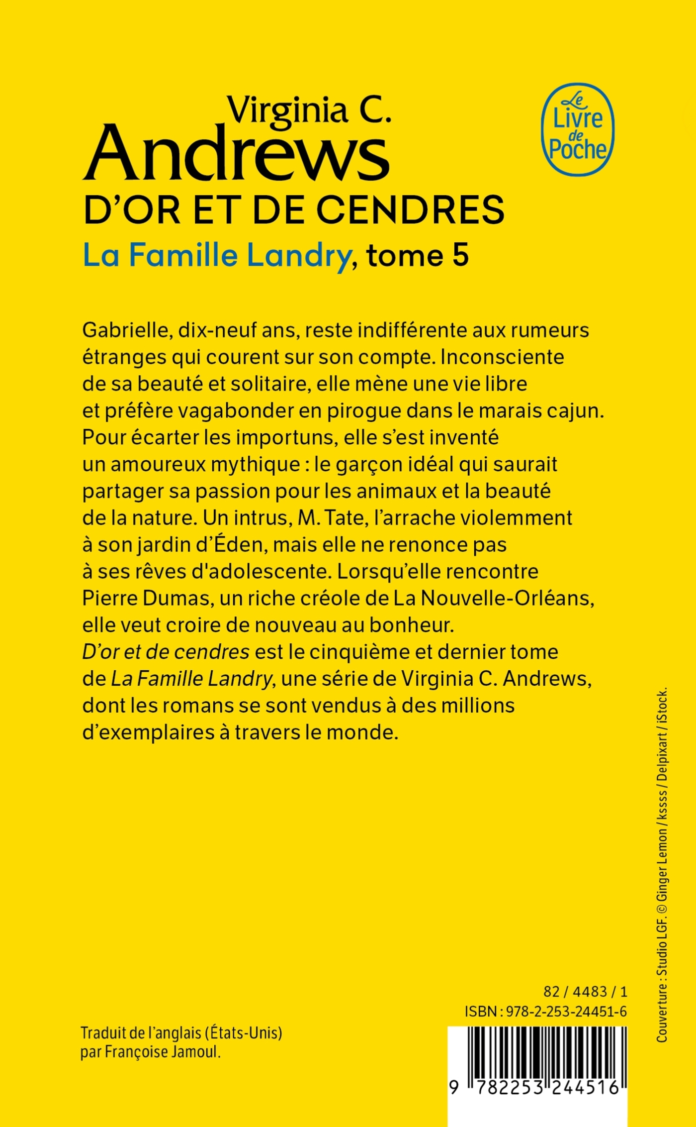 D'Or et de Cendres (La Famille Landry, Tome 5) - Virginia C. Andrews - LGF