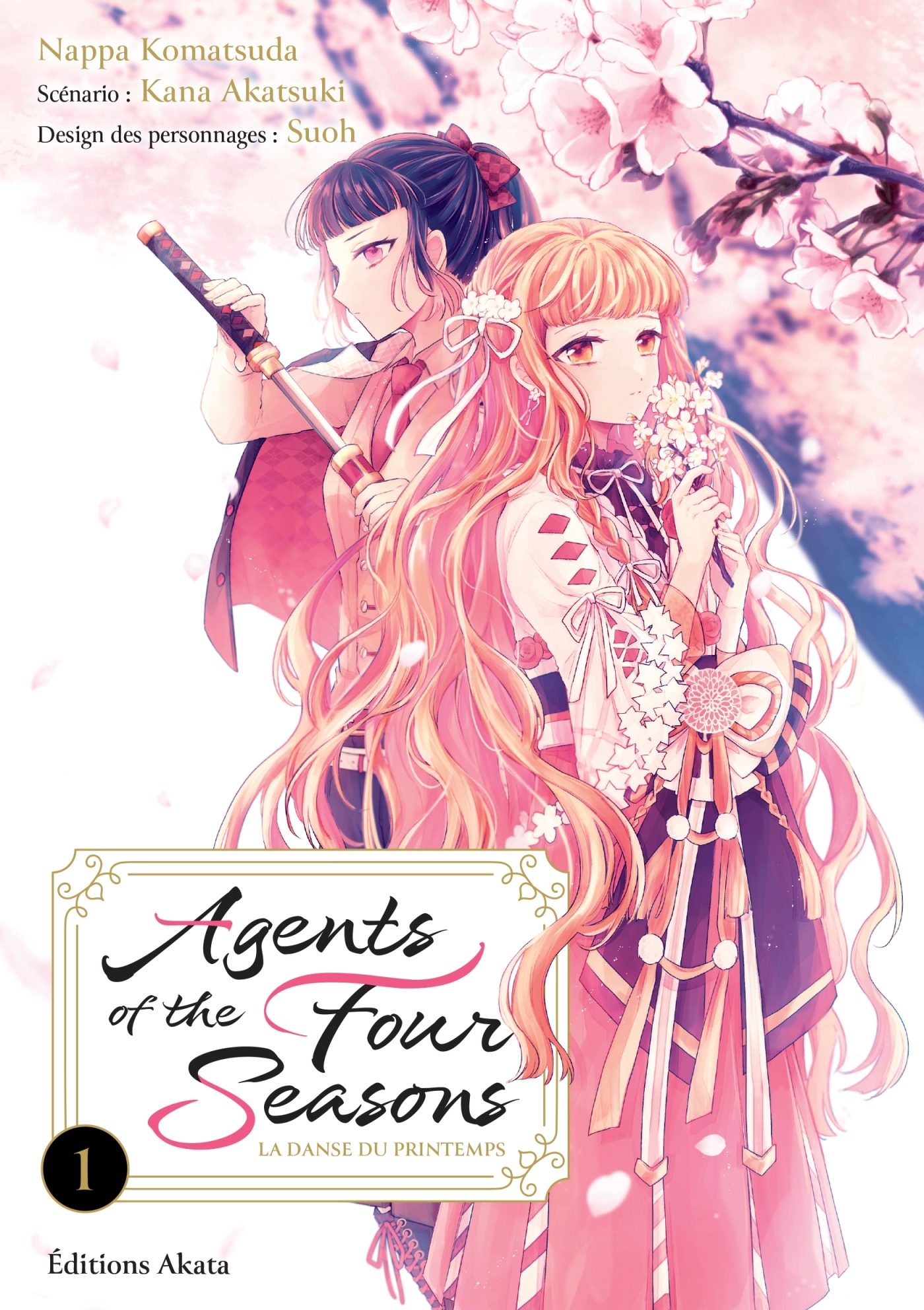 Agents of the Four Seasons (Manga) - Tome 01 (VF) - Kana Akatsuki - AKATA