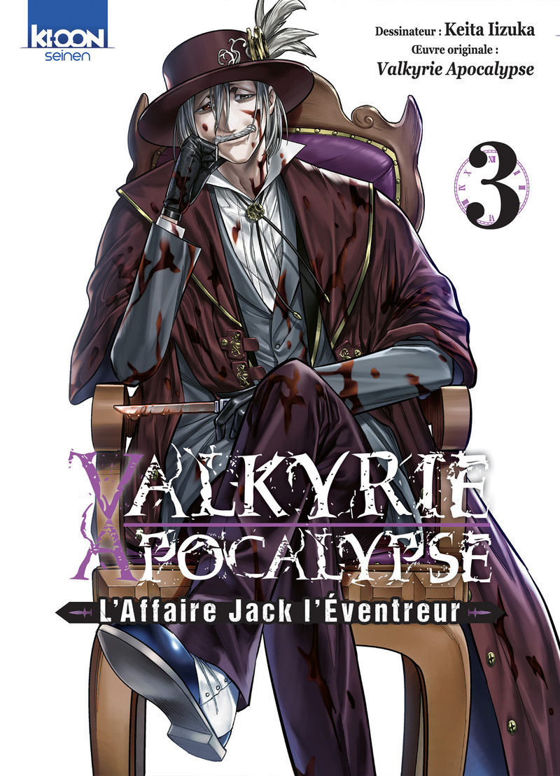 Valkyrie Apocalypse - L'Affaire Jack l'Éventreur T03 - Keita Iizuka, Shinya Umemura, Takumi Fukui - KI-OON