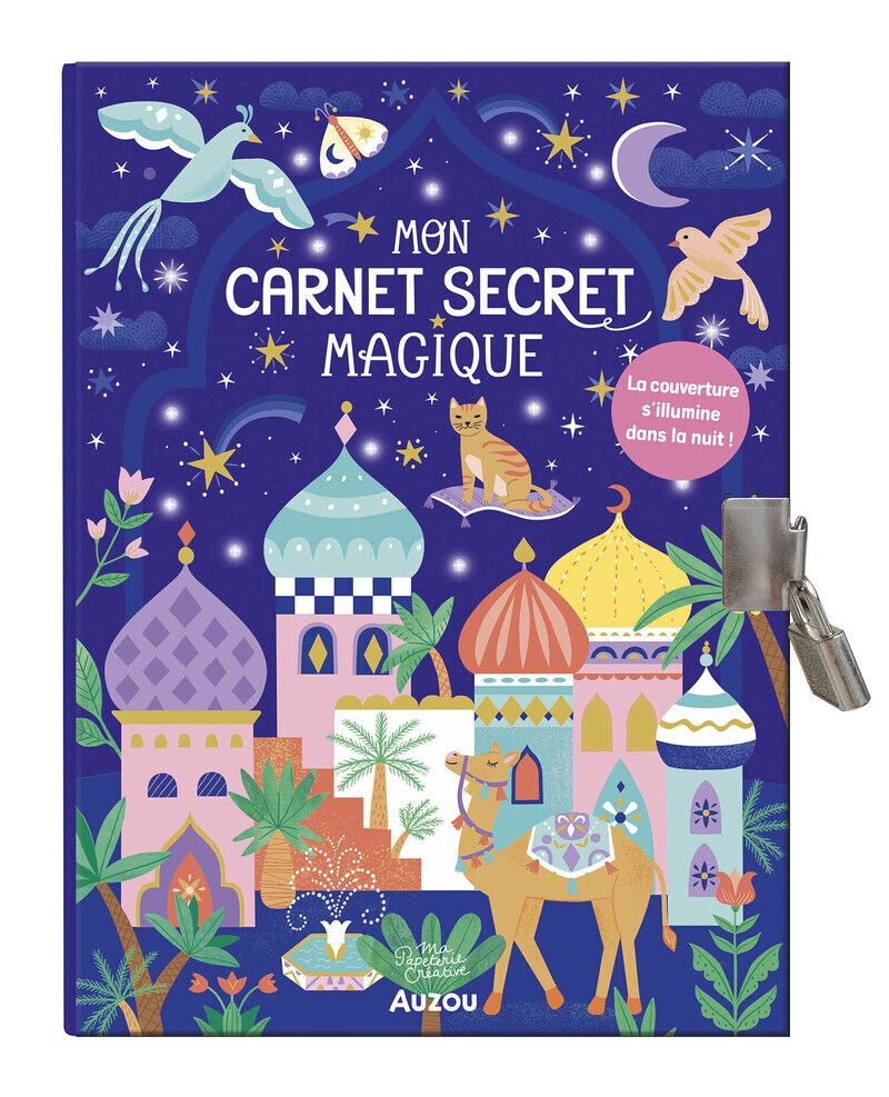 Ma papeterie créative - Mon carnet secret magique - MONNIER SANDRINE - AUZOU