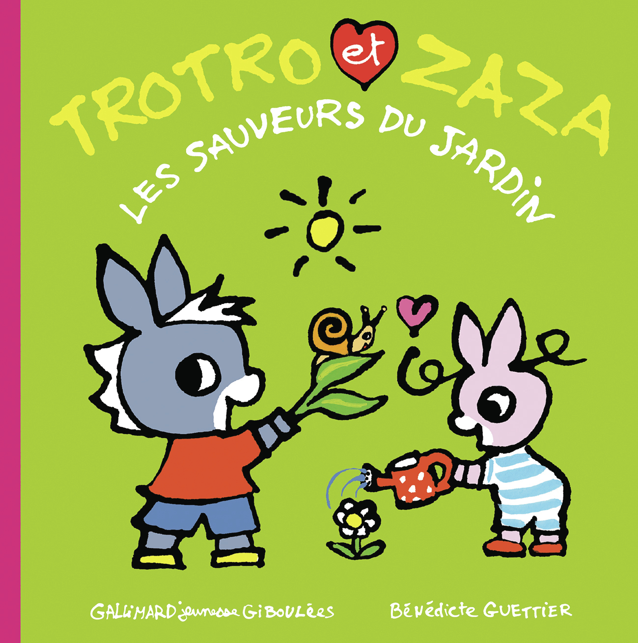 Trotro et Zaza, les sauveurs du jardin - Bénédicte Guettier - GALL JEUN GIBOU