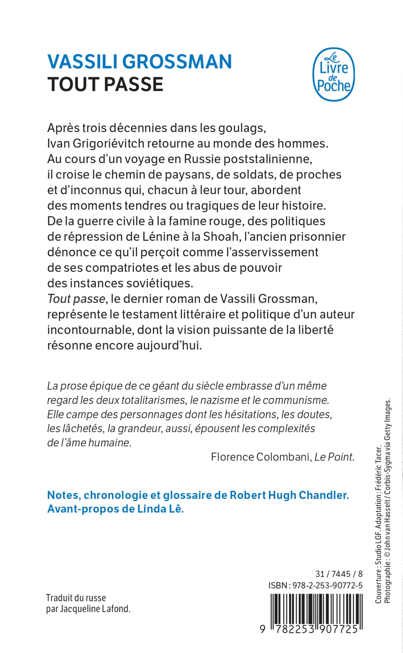 Tout passe (Nouvelle édition) - Vassili Grossman - LGF