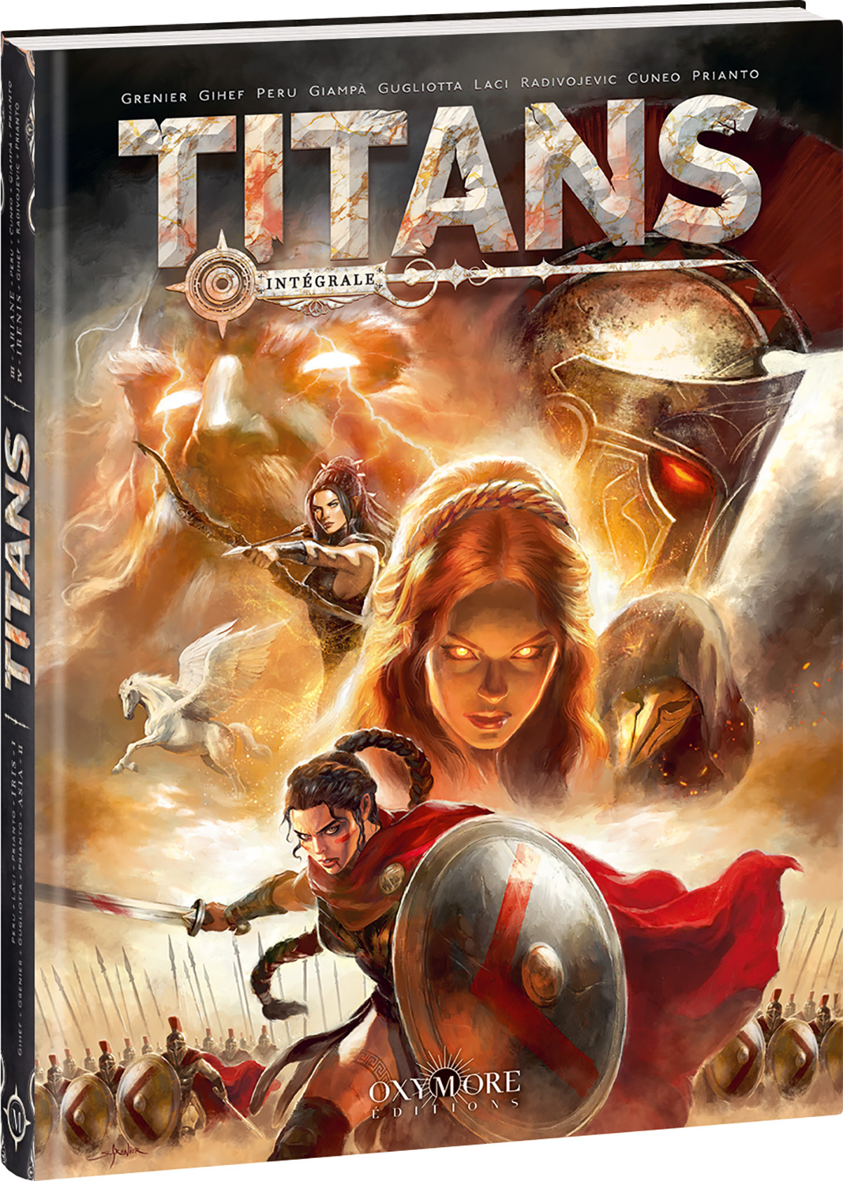 Titans - Intégrale T1 à 4 -  Collectif - OXYMORE