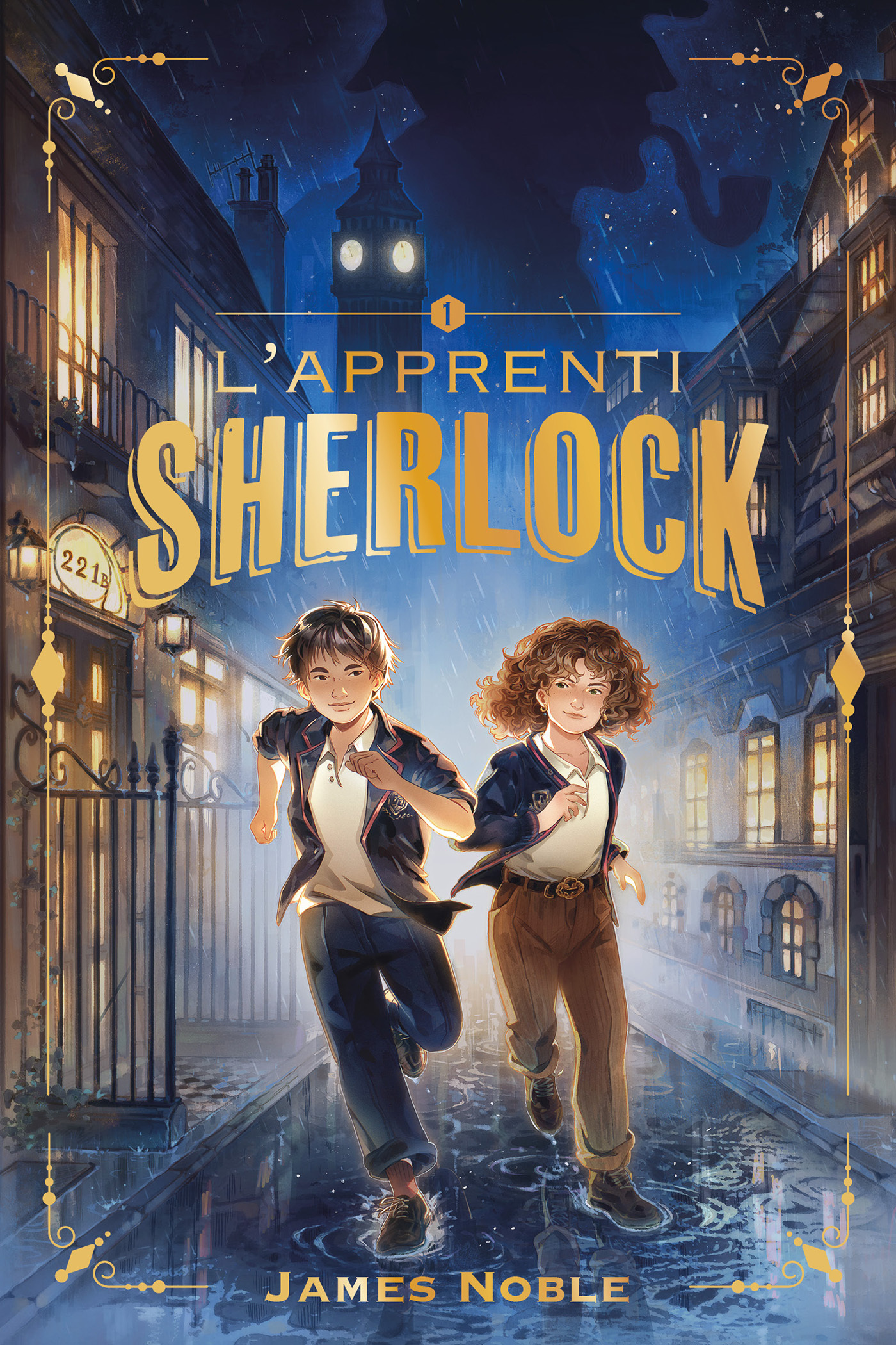 L'Apprenti Sherlock - tome 1 - L'affaire du tableau volé - James Noble - HACHETTE ROMANS